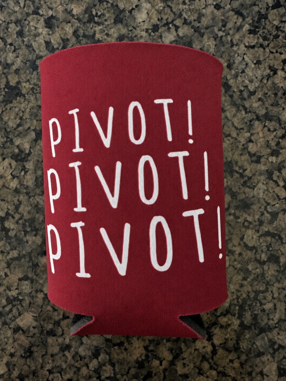 FRIENDS “Pivot!” Can Cooler Koozie